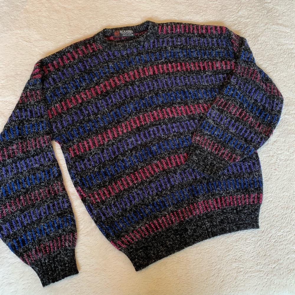 Men’s Vintage SCANDIA Pulloevw Sweater Medium